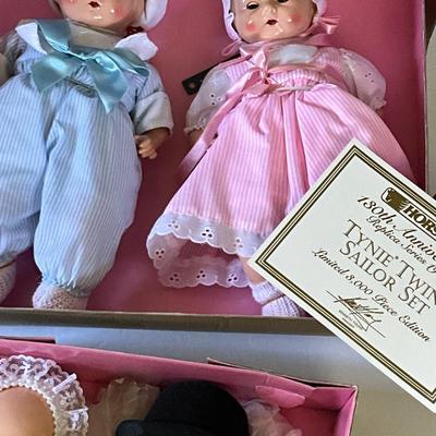 Horsman Hebee & Shebee Doll Lot