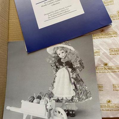Ashton Drake Galleries Mary Mary Quite Contrary Doll Damaged