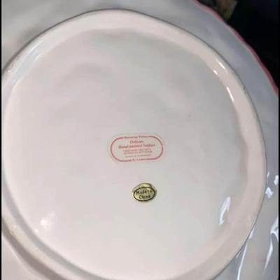Cookies for Santa decor plate 1997 vintage w org box