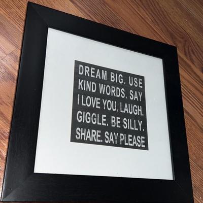 dream big sign