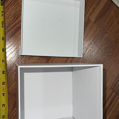 cute white gift box