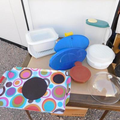 DUMB WAITER/BREAKFAST TRAY AND SOME NEAT MICROWAVABLE GOODS