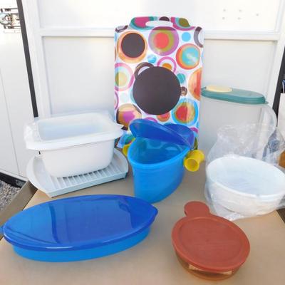 DUMB WAITER/BREAKFAST TRAY AND SOME NEAT MICROWAVABLE GOODS