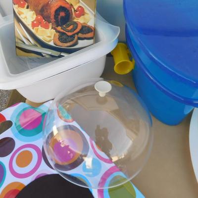 DUMB WAITER/BREAKFAST TRAY AND SOME NEAT MICROWAVABLE GOODS