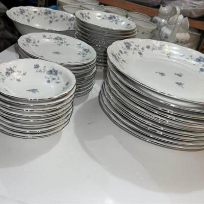 Johann Haviland Blue Garland Bavaria (52 pieces)