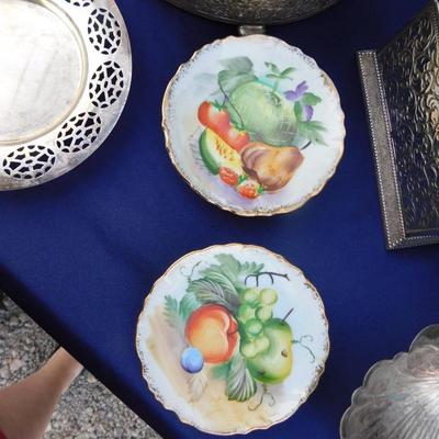 EAT YOUR HEART OUT ON SOME SILVERPLATE, DON'T MISS THE COOL SERVING DISH