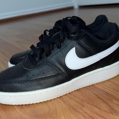 Nike Court Vision Low Next Nature Black/White size 6.5