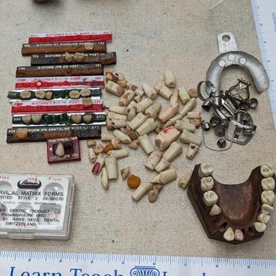 Lot of Dental Samples, Tools