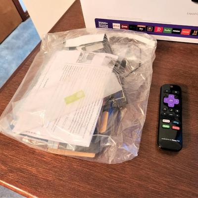 Lot #90  INSIGNIA 24" tv w/remote - ROKU tv