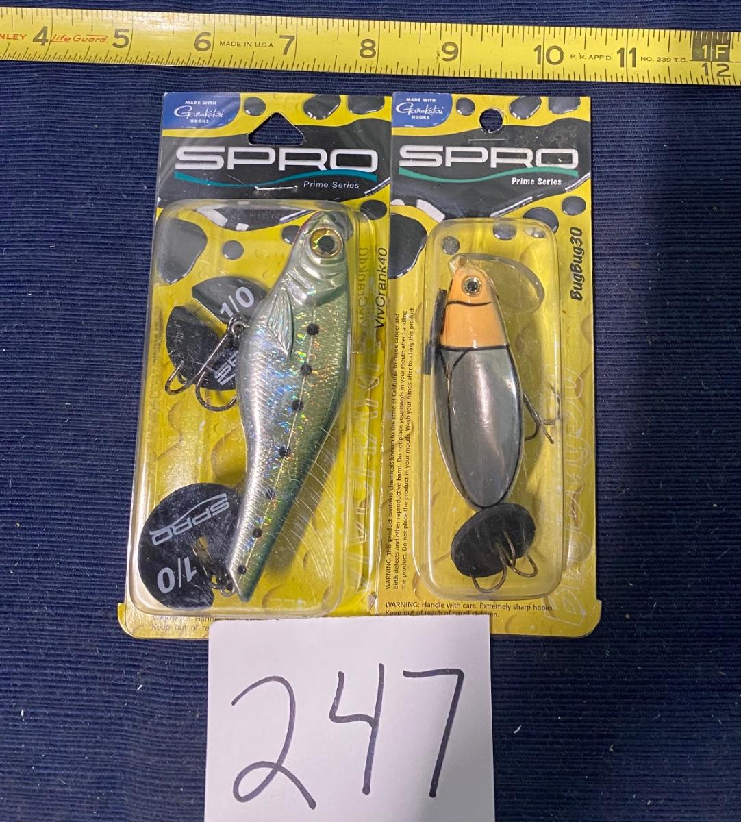 Vintage Spro Fishing Lures