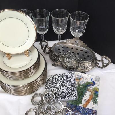 280 Lenox Solitaire Dish Lot