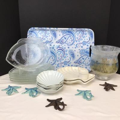 281 Nautical Dish & Decor Lot