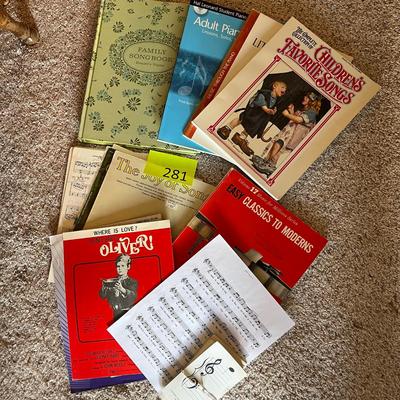 Vintage Sheet music & Music books