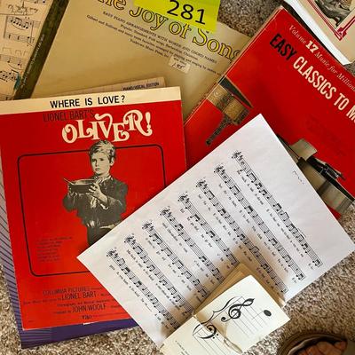 Vintage Sheet music & Music books