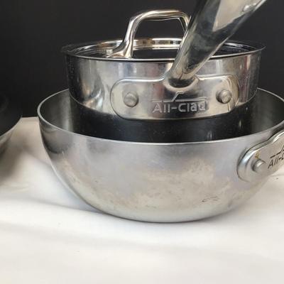 282 All Clad Pots & Pans Lot