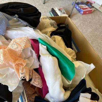 Lot of material & other