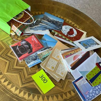 Bag of greeting cards
