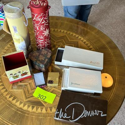 Lot of gift boxes