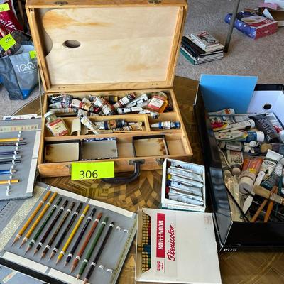Lot of Art Supplies