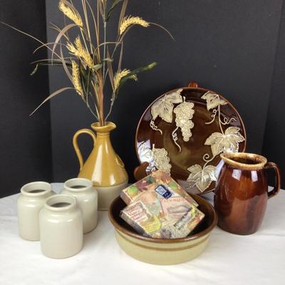 297 Glazed Pottery Lot