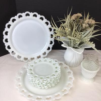 301 Milk Glass Lot