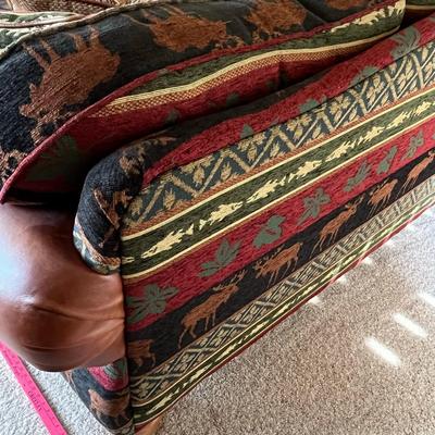 Woodleys Leather Couch