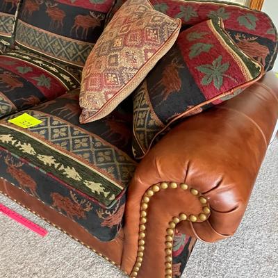 Woodleys Leather Couch