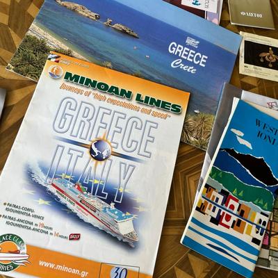 Lot of travel books