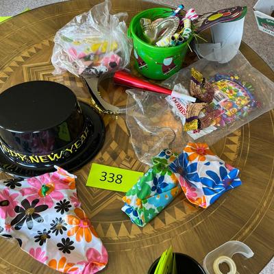 Lot of party items