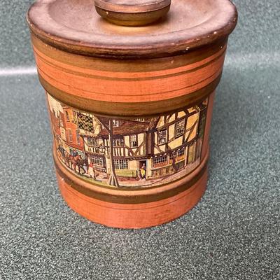 Vintage Comoys London Tobacco Jar