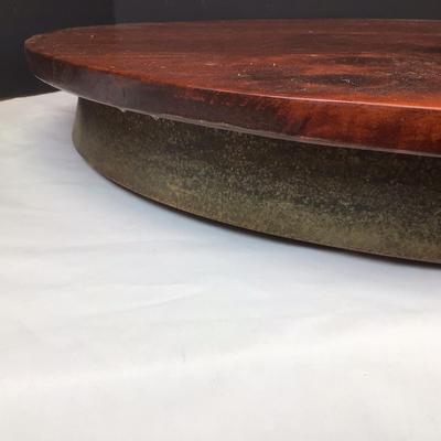 310 Large 24" Wooden Lazy Susan