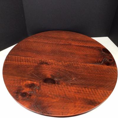 310 Large 24" Wooden Lazy Susan