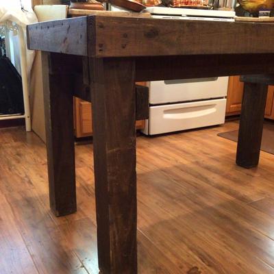 401 Rustic Solid Pine Table/Island