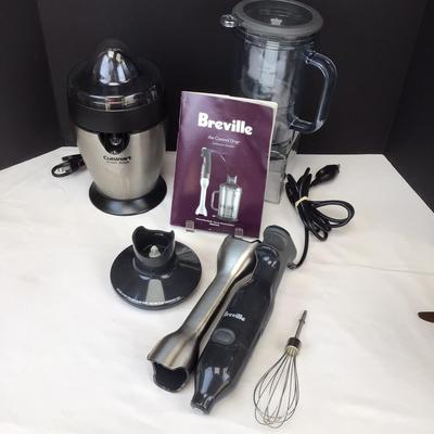 403 Cuisinart Citrus Juicer & Breville Blender