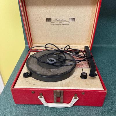 1960â€™s Silvertone Turntable