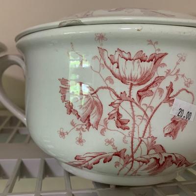Red toile