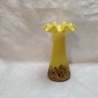 Antique Kralik End of Days Vase (Czechoslovakian Art Glass)