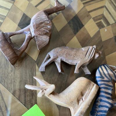 African wood animals