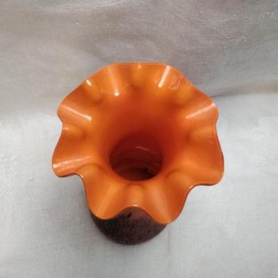 Antique Kralik End of Days Vase (Czechoslovakian Art Glass)
