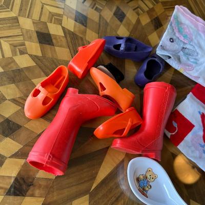 Doll shoes & Kids hankies