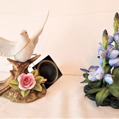 Lot #96   ANDREA Porcelain Lot - White Dove and Hyacinth