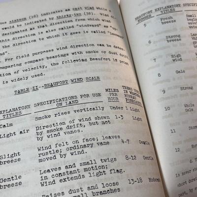1942 WWII  CHEMICAL WARFARE TRAINING MANUAL
