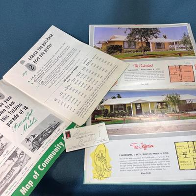 VINTAGE SUN CITY ARIZONA PROMO BROCHURES
