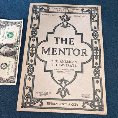 1917 THE MENTOR MAGAZINE CLAY, CALHOUN, WEBSTER