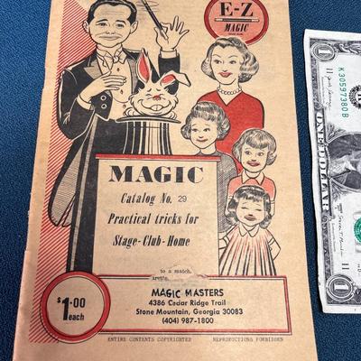 MAGIC TRICKS CATALOG 1976