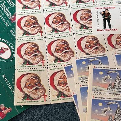 WIDE SELECTION OF VINTAGE CHRISTMAS SEALS