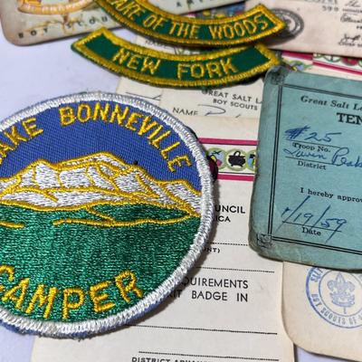 BOY SCOUT BSA EPHEMERA, PATCHES, PIN