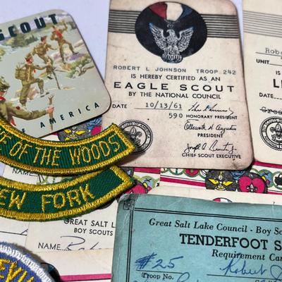BOY SCOUT BSA EPHEMERA, PATCHES, PIN