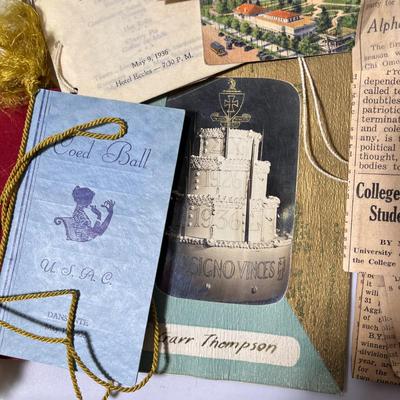1930â€™S EPHEMERA UTAH STATE AGRICULTURAL COLLEGE