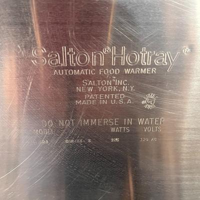 MID CENTURY SALTON WARMING TRAY